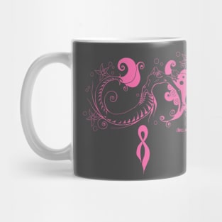 Mermaid: Breast Cancer Awareness Mug